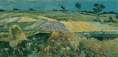 Die Ebene von Auvers de Vincent van Gogh