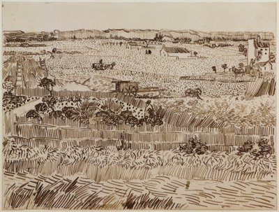 La cosecha de Vincent van Gogh