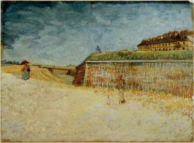 Las murallas de París de Vincent van Gogh