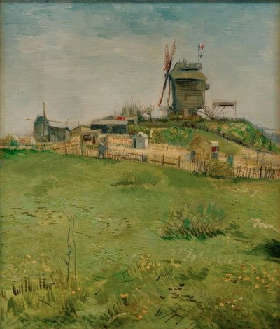 El molino Le Blutefin de Vincent van Gogh