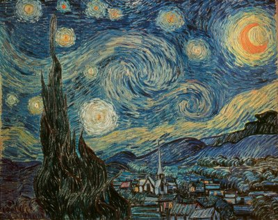La noche estrellada de Vincent van Gogh