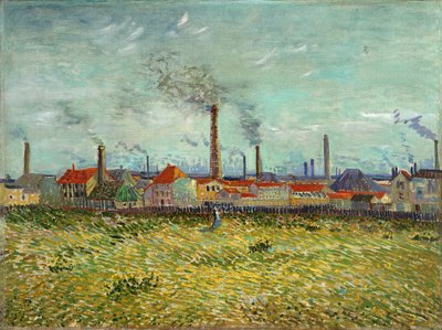 Fábricas en Clichy de Vincent van Gogh