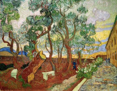 Jardín del Hospital Saint-Paul de Vincent van Gogh