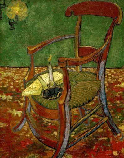 La silla de Gauguin de Vincent van Gogh