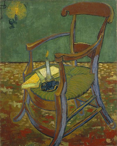 La silla de Gauguin de Vincent van Gogh