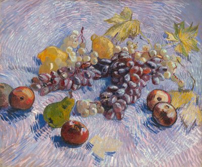 Uvas, limones, peras y manzanas de Vincent van Gogh