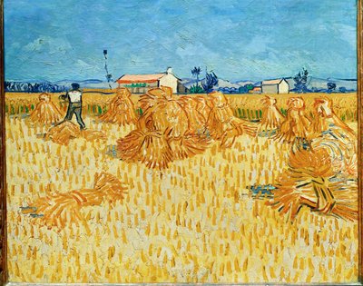Cosecha en Provenza, junio de 1888 (óleo sobre lienzo) de Vincent van Gogh