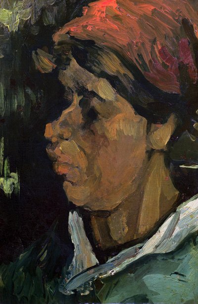 Cabeza de un campesino holandés de Vincent van Gogh