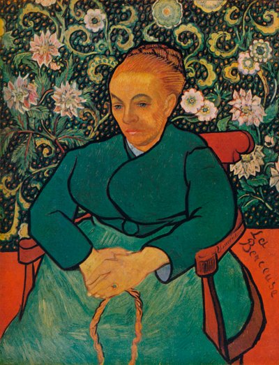 La Berceuse Retrato de Madame Roulin, 1889 de Vincent van Gogh