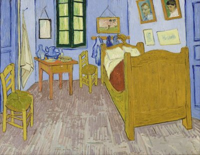 La habitación de Van Gogh en Arlés de Vincent van Gogh