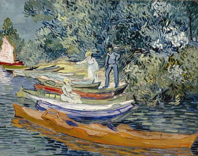 La orilla del Oise en Auvers de Vincent van Gogh