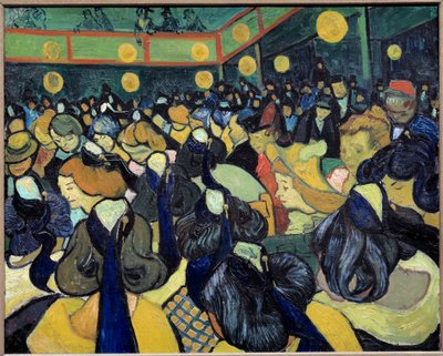 La sala de baile en Arles de Vincent van Gogh