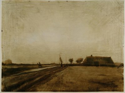 Paisaje en Drenthe de Vincent van Gogh