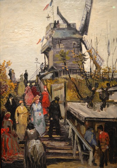 Le Moulin de Blute-Fin de Vincent van Gogh