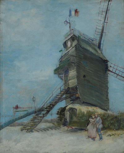Le Moulin de la Galette, 1886 de Vincent van Gogh