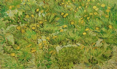 Los dientes de león de Vincent van Gogh