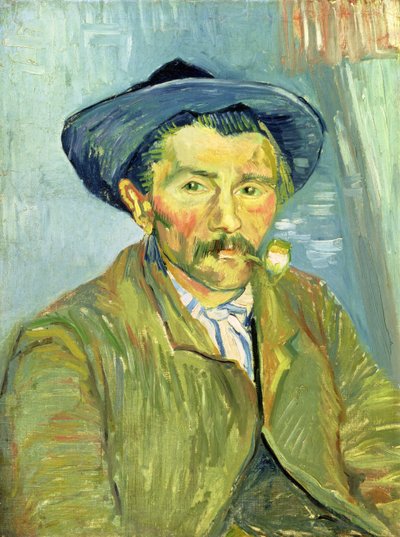 Hombre fumando de Vincent van Gogh