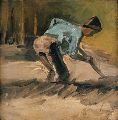 Hombre trabajando, c.1883 de Vincent van Gogh