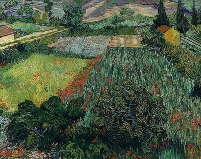 Campo de amapolas de Vincent van Gogh