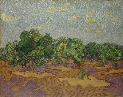 Olivos. 1889 de Vincent van Gogh