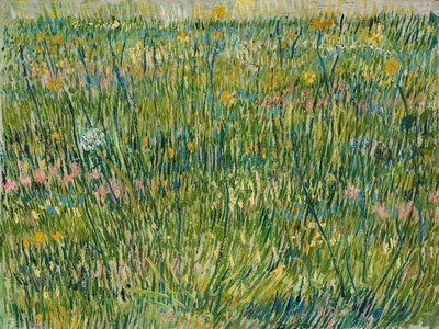 Parche de Hierba, abril-junio 1887 de Vincent van Gogh