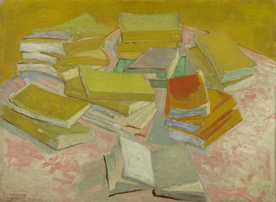 Pilas de novelas francesas de Vincent van Gogh