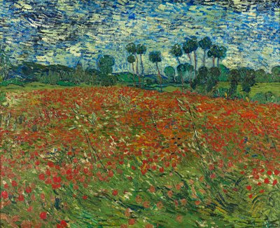Campo de amapolas de Vincent van Gogh