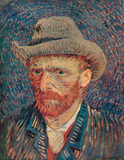 Retrato del artista, 1887 de Vincent van Gogh