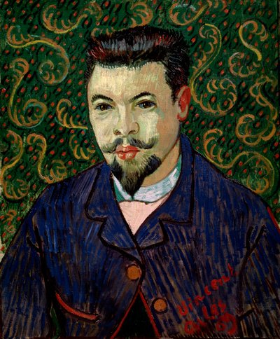 Retrato del Doctor Félix Rey, 1889 de Vincent van Gogh