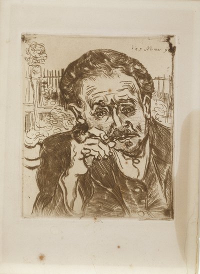 Retrato del Doctor Gachet de Vincent van Gogh
