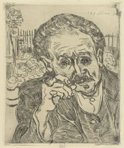 Retrato del Dr. Gachet de Vincent van Gogh