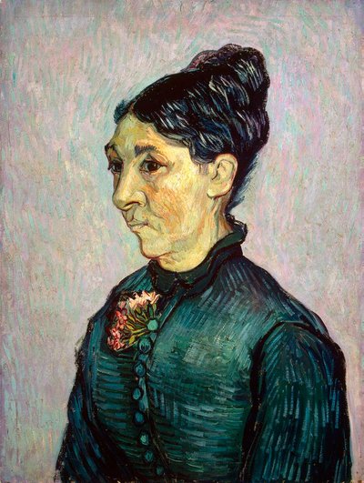 Retrato de Madame Jeanne Lafuye Trabuc, 1889 de Vincent van Gogh