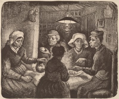 Los Comedores de Patatas de Vincent van Gogh