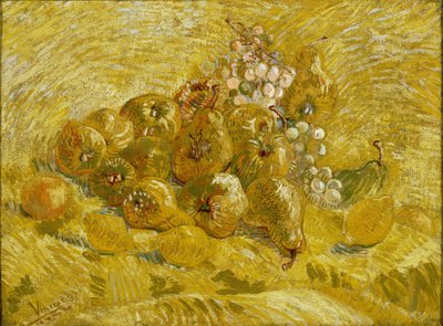 Membrillos, limones, peras y uvas, 1887-1888 de Vincent van Gogh