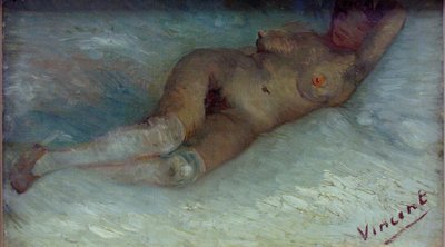 Desnudo recostado de Vincent van Gogh