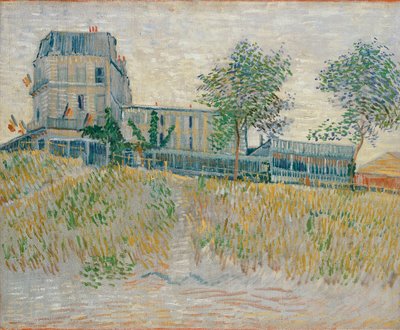 Restaurante de la Sirena, Asnieres, 1887 de Vincent van Gogh