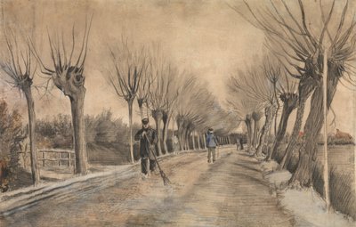 Camino en Etten, 1881 de Vincent van Gogh