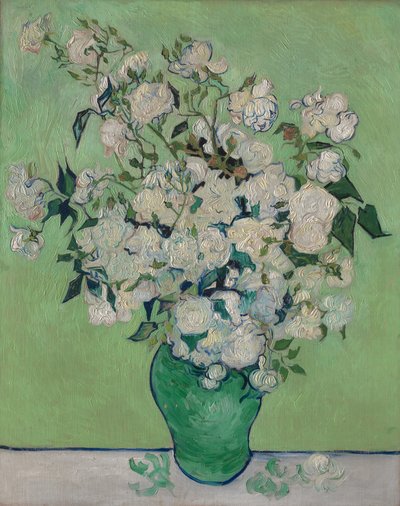 Rosas, 1890 de Vincent van Gogh