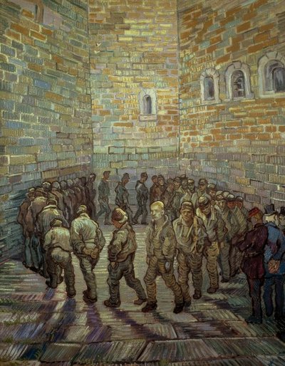 Ronda de los prisioneros de Vincent van Gogh
