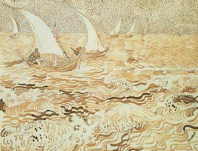 Marina en Saintes-Maries-de-la-Mer de Vincent van Gogh