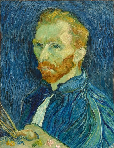 Autorretrato. 1889 de Vincent van Gogh