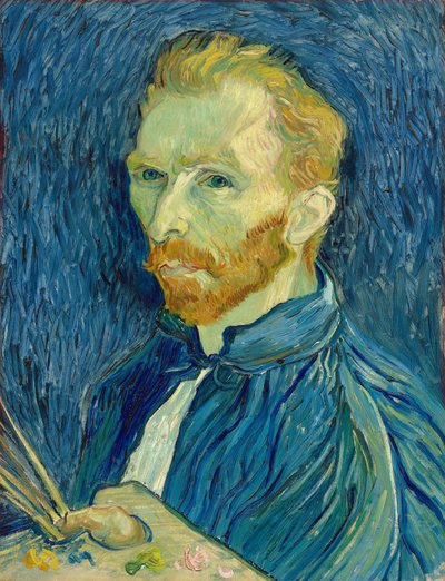 Autorretrato, 1889 de Vincent van Gogh