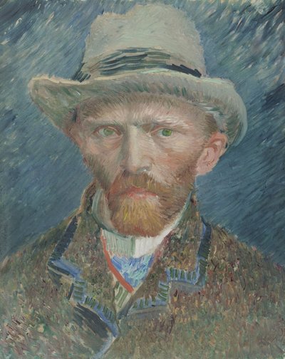 Autorretrato de Vincent van Gogh