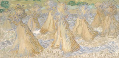 Manojos de trigo, julio 1890 de Vincent van Gogh