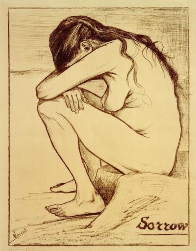Tristeza de Vincent van Gogh