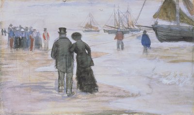 La playa de Scheveningen de Vincent van Gogh