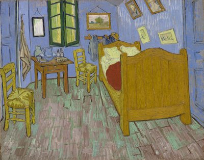 El dormitorio, 1889 de Vincent van Gogh