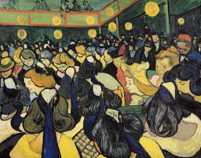 El salón de baile en Arles, 1888 de Vincent van Gogh