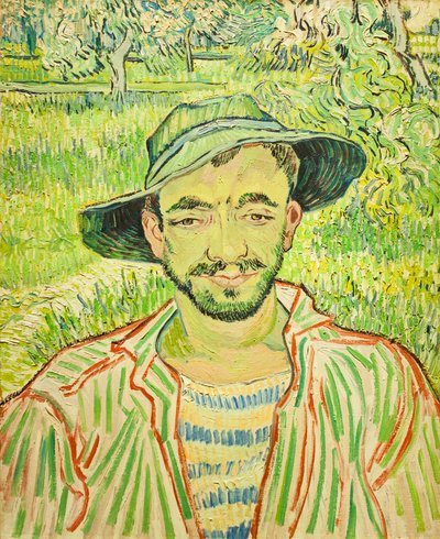 El jardinero o el joven campesino de Vincent van Gogh