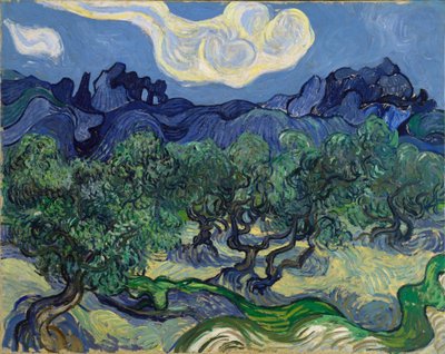 Los olivos de Vincent van Gogh